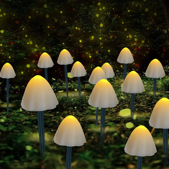 Stargazer Nature Effects Solar Mushroom Lights